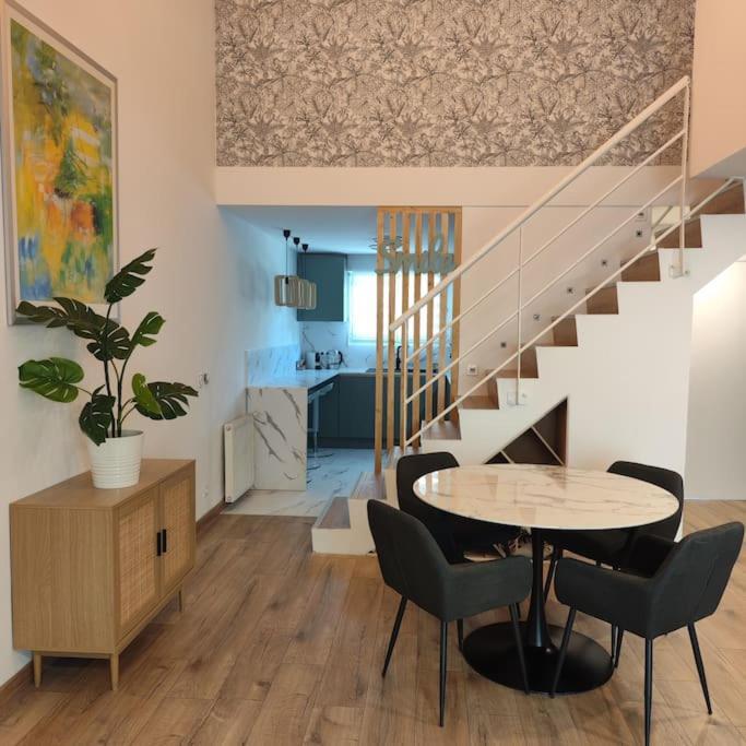 Superbe Cosy Duplex T3 Charpenne Tete D'or Avec Parking Prive Gratuit Apartment Villeurbanne